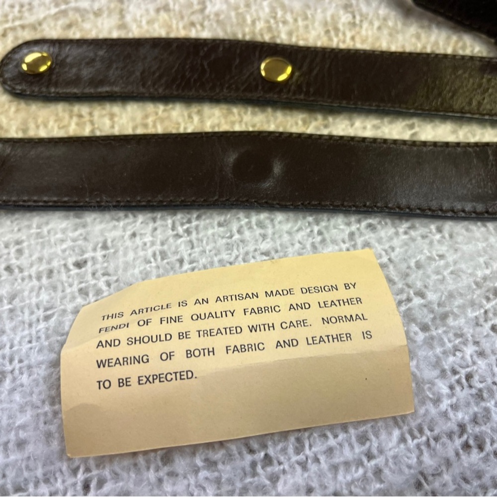 Fendi Zucca Dual Shoulderbags Evc, 80’s View 2